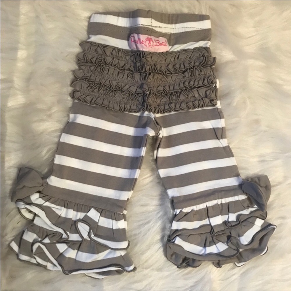 Ruffle Buts striped pants